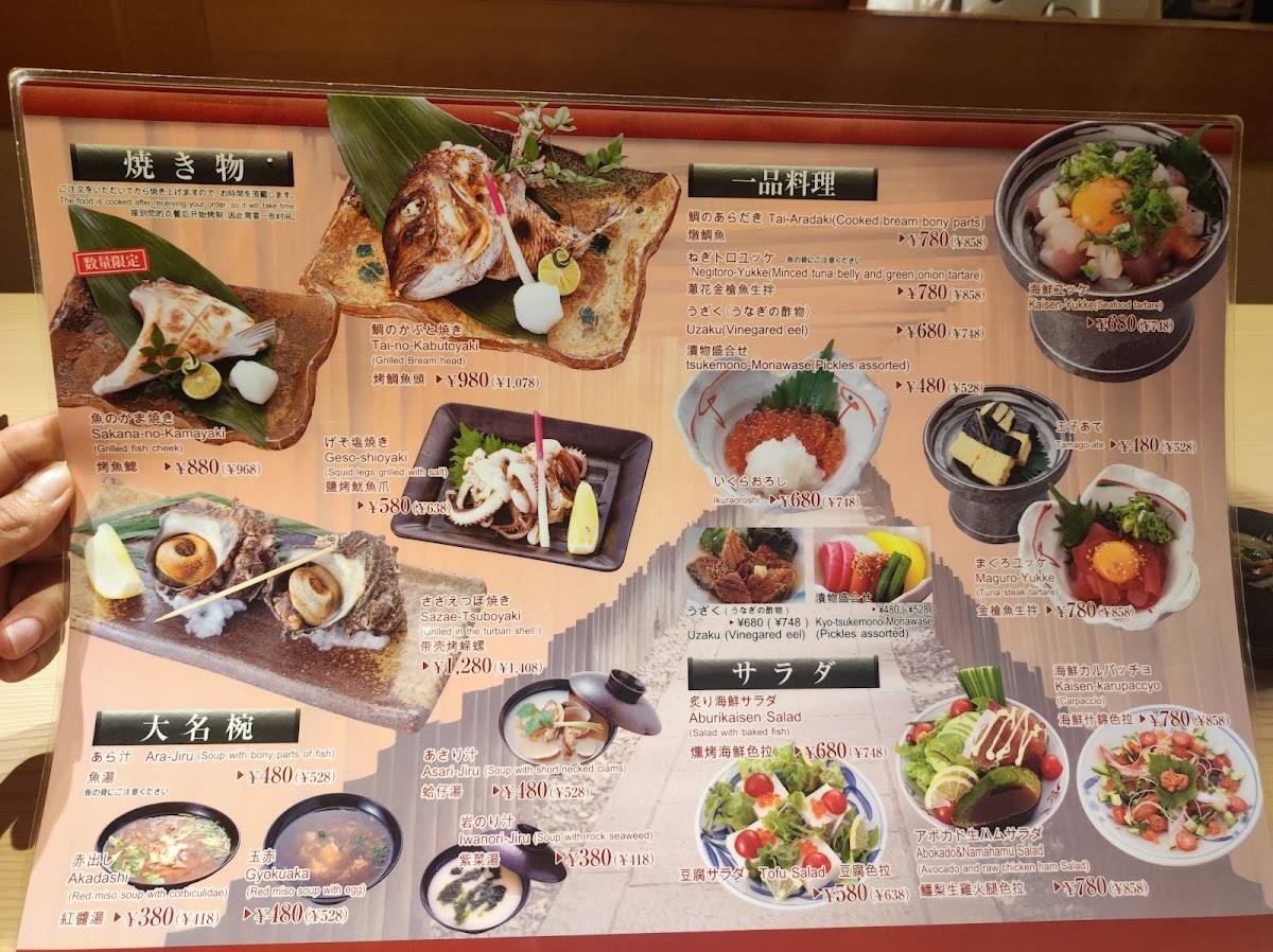 Sushitetsu меню
