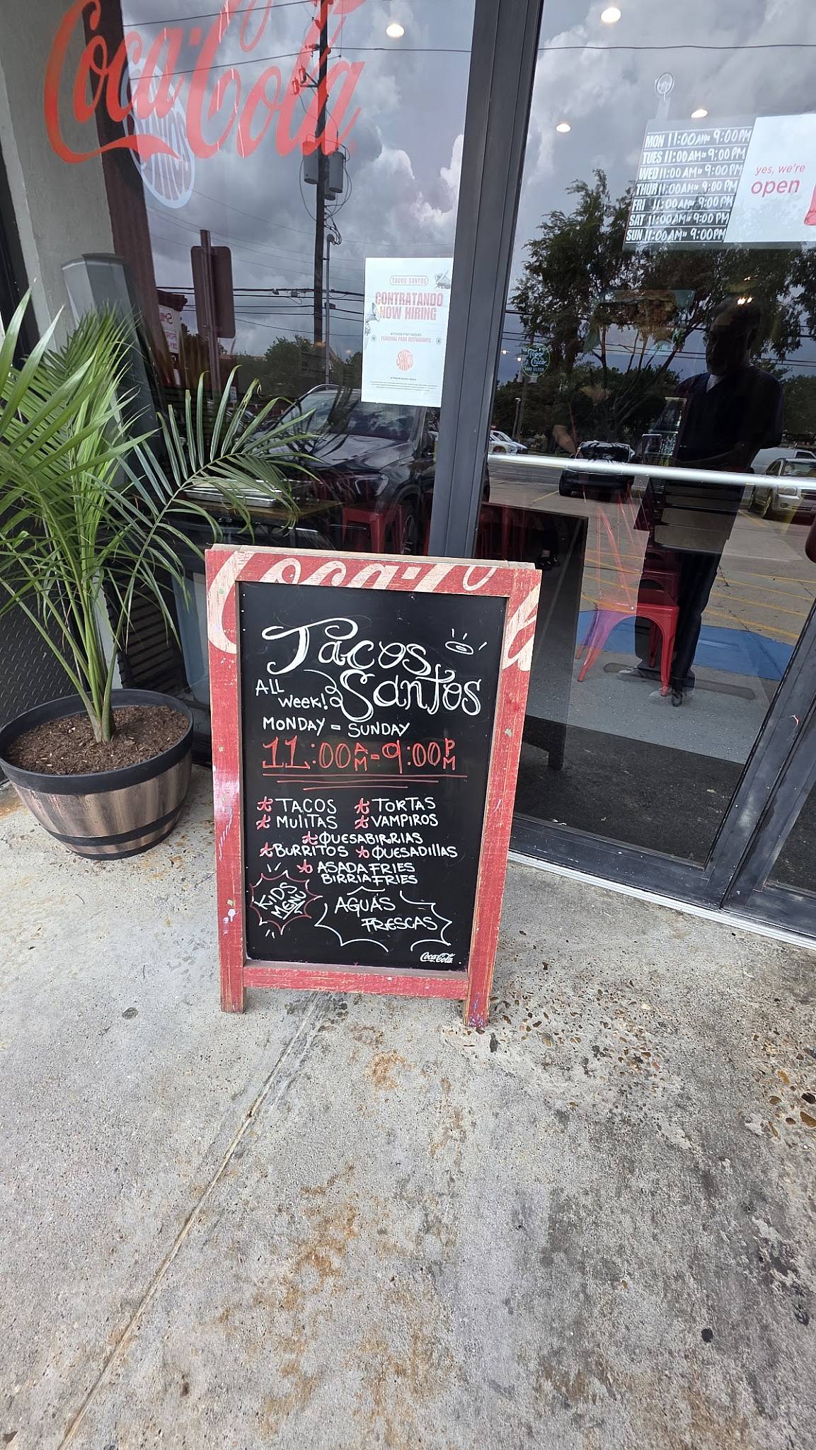 TACOS SANTOS меню