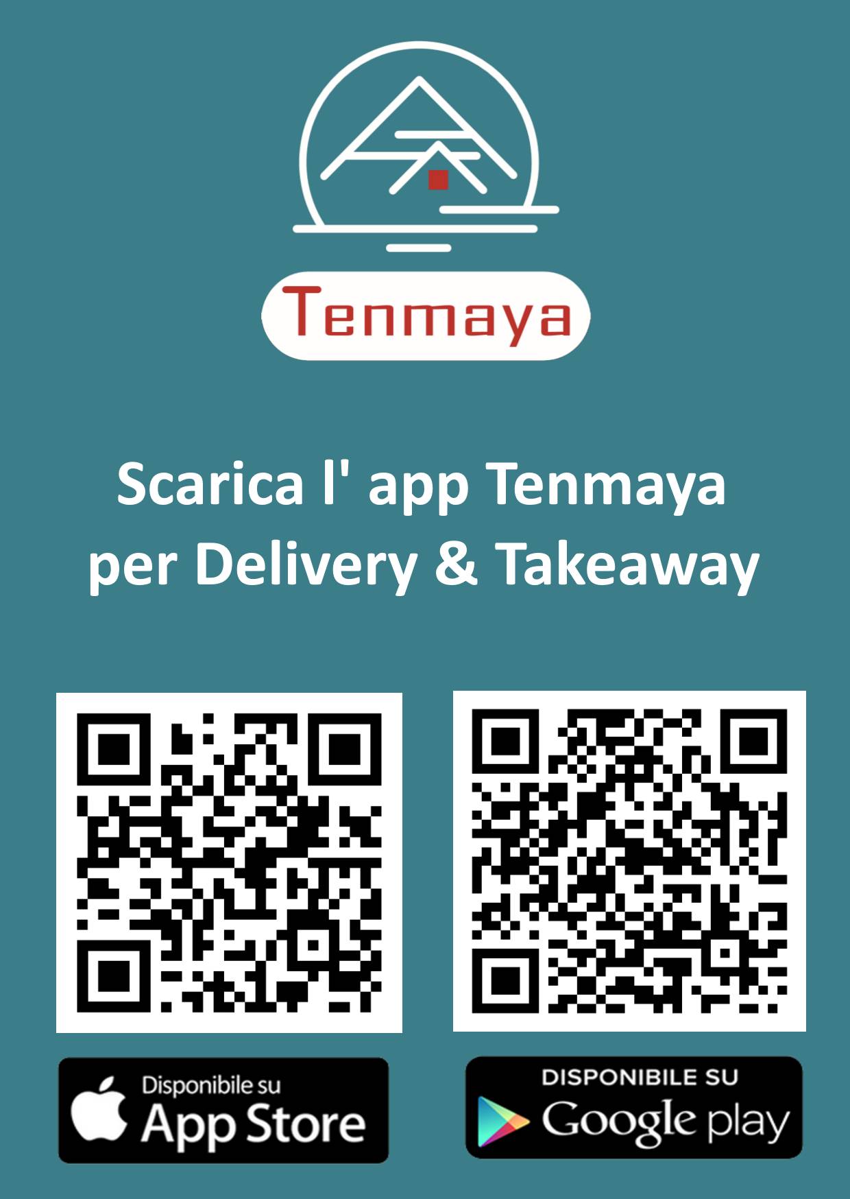 TENMAYA Ristorante Giapponese: alla carta меню