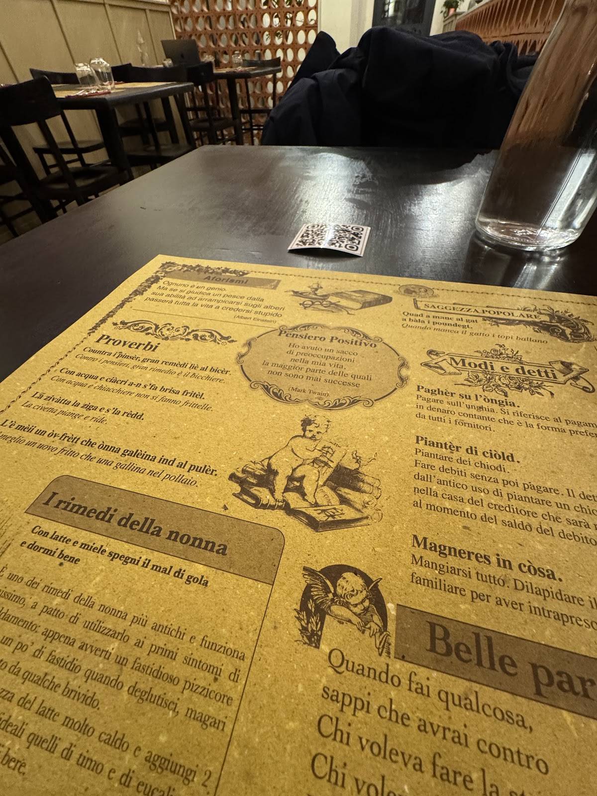 Tagliatelleria Modena Ovest меню