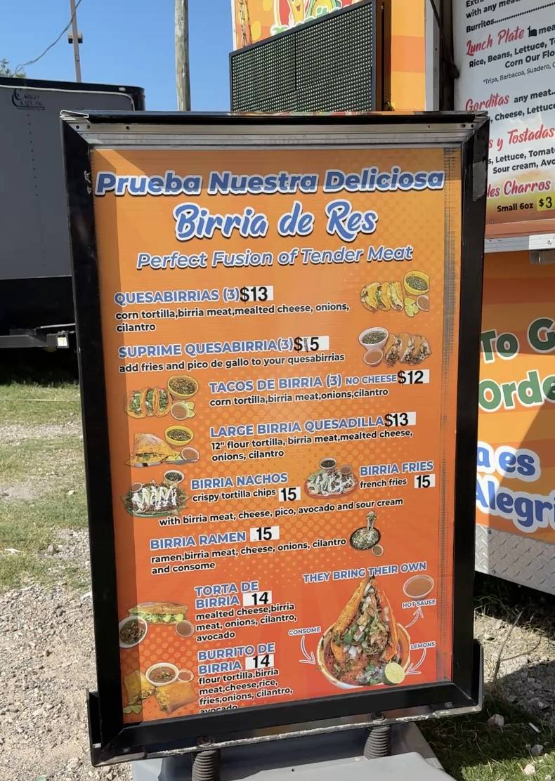 Taqueria Tropitaco (Food Truck) меню