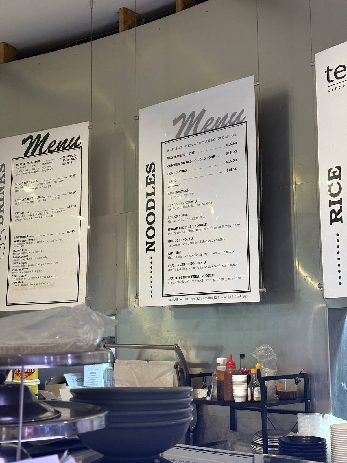 Teom Kitchen + Bakery меню