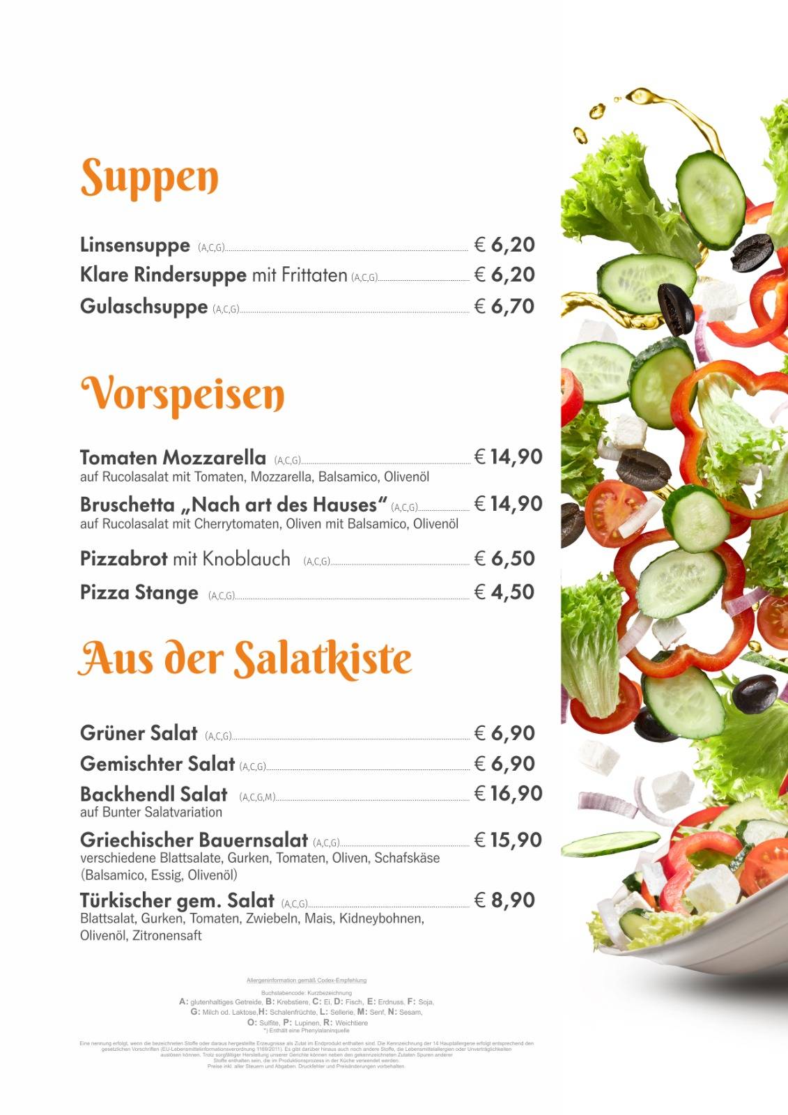 TerrassenCafe Birkenberg меню