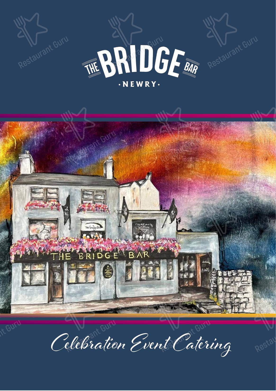 Меню паба и бара The Bridge Bar
