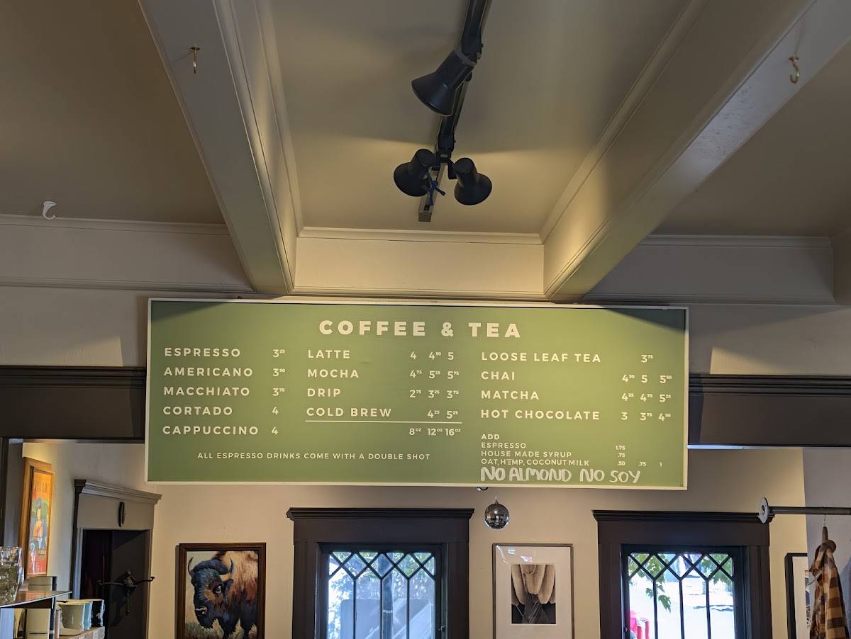 The Commons Cafe and Taproom меню