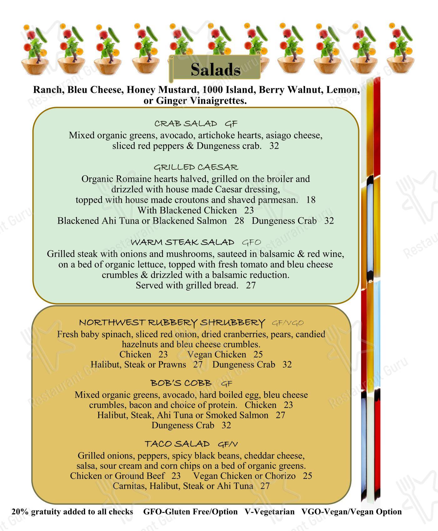Меню напитков ресторана The Drift Inn Hotel and Restaurant в Ячатсе