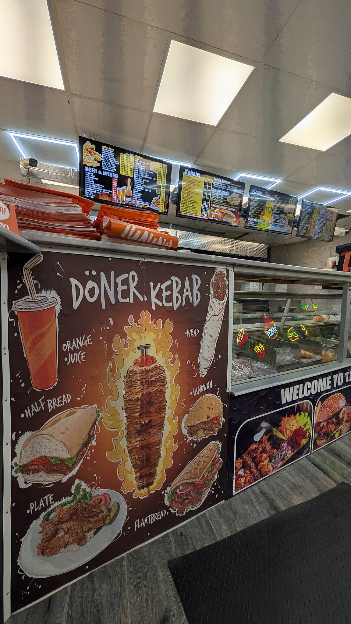 The Kebab & The Box меню