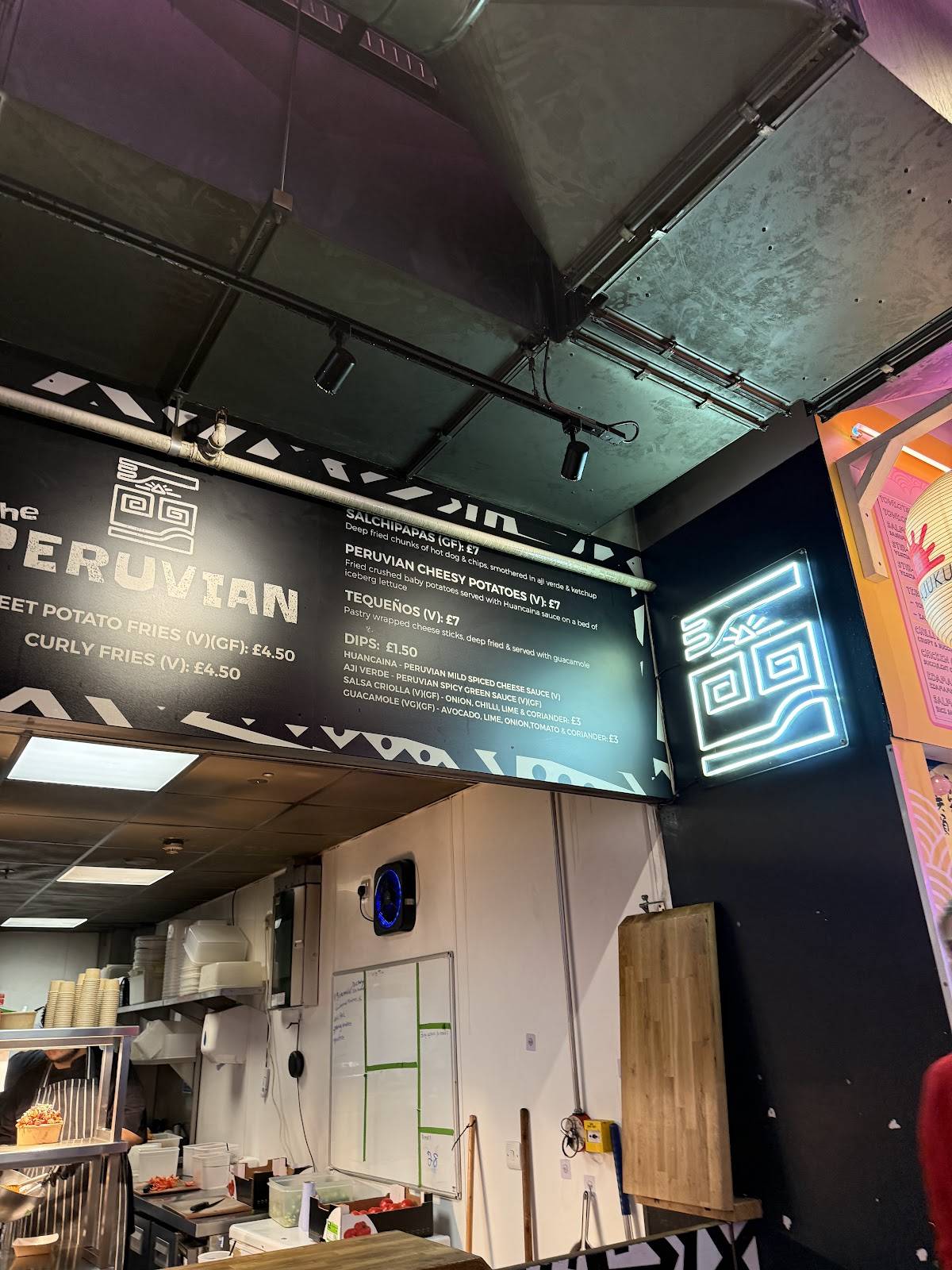 The Peruvian меню