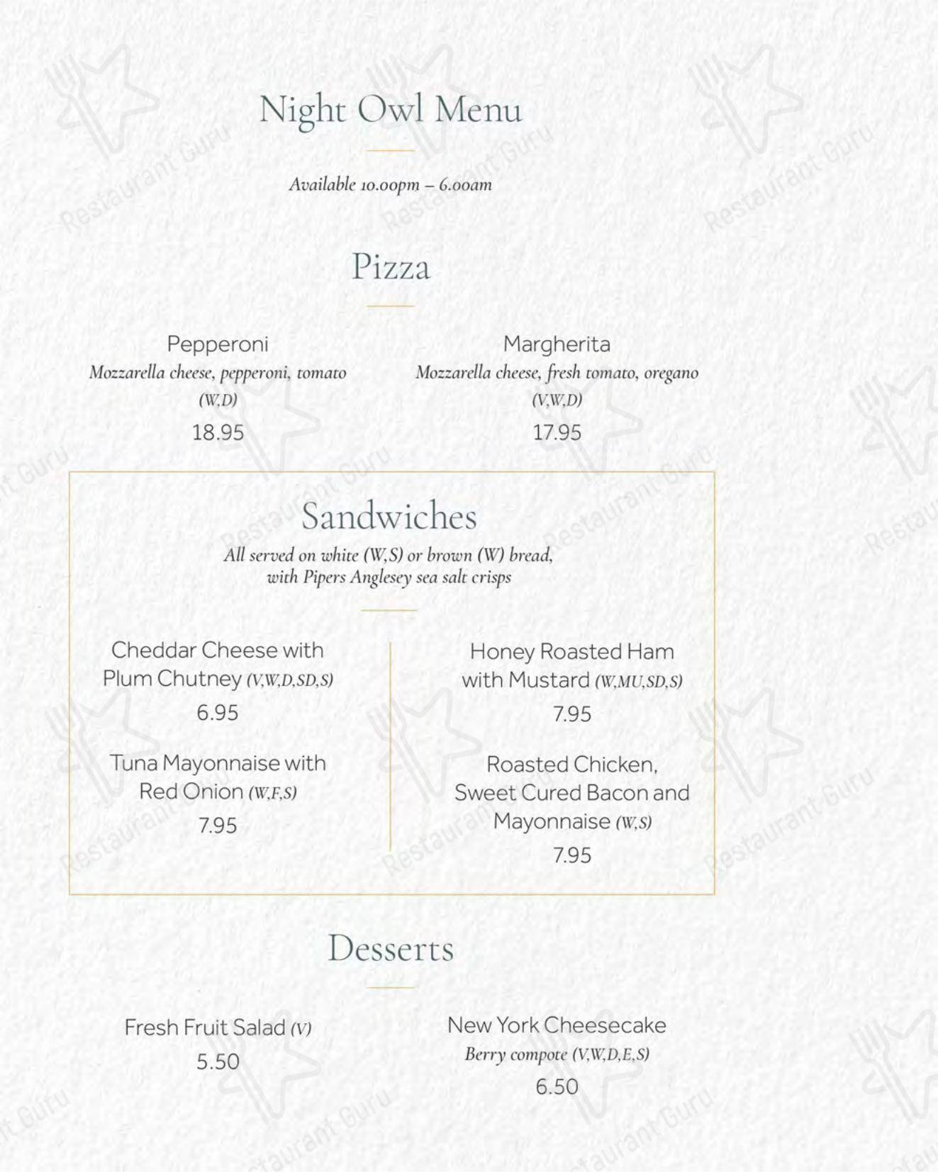 The Sorting Room Restaurant в Кардифф - OUR CATERING MENU