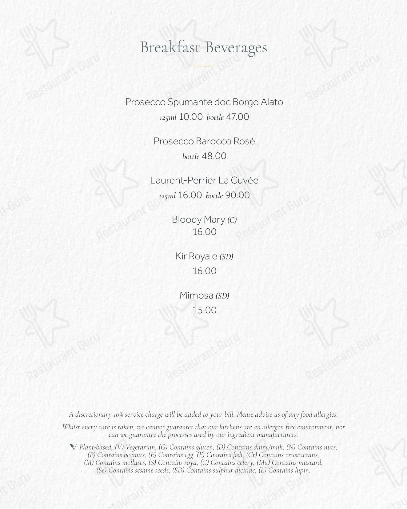 The Sorting Room Restaurant в Кардифф - Boronia Catering Menu Pack