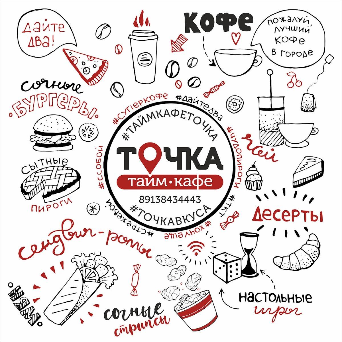 Семейное кафе Точка меню