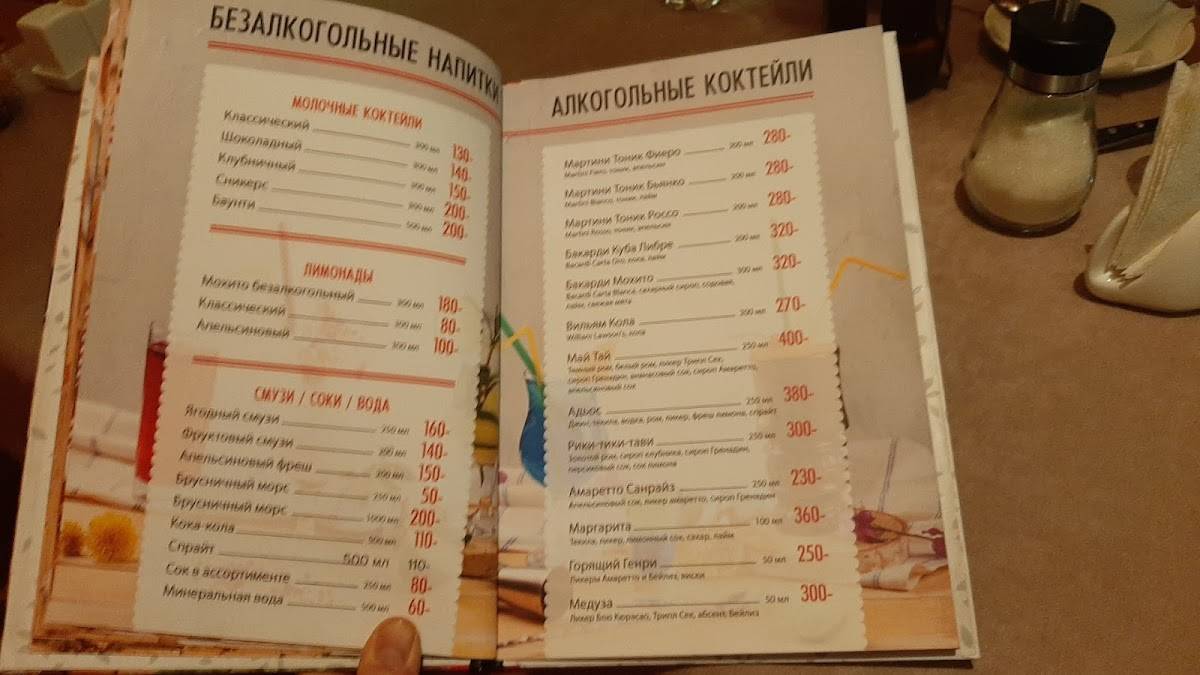 Тормашки меню