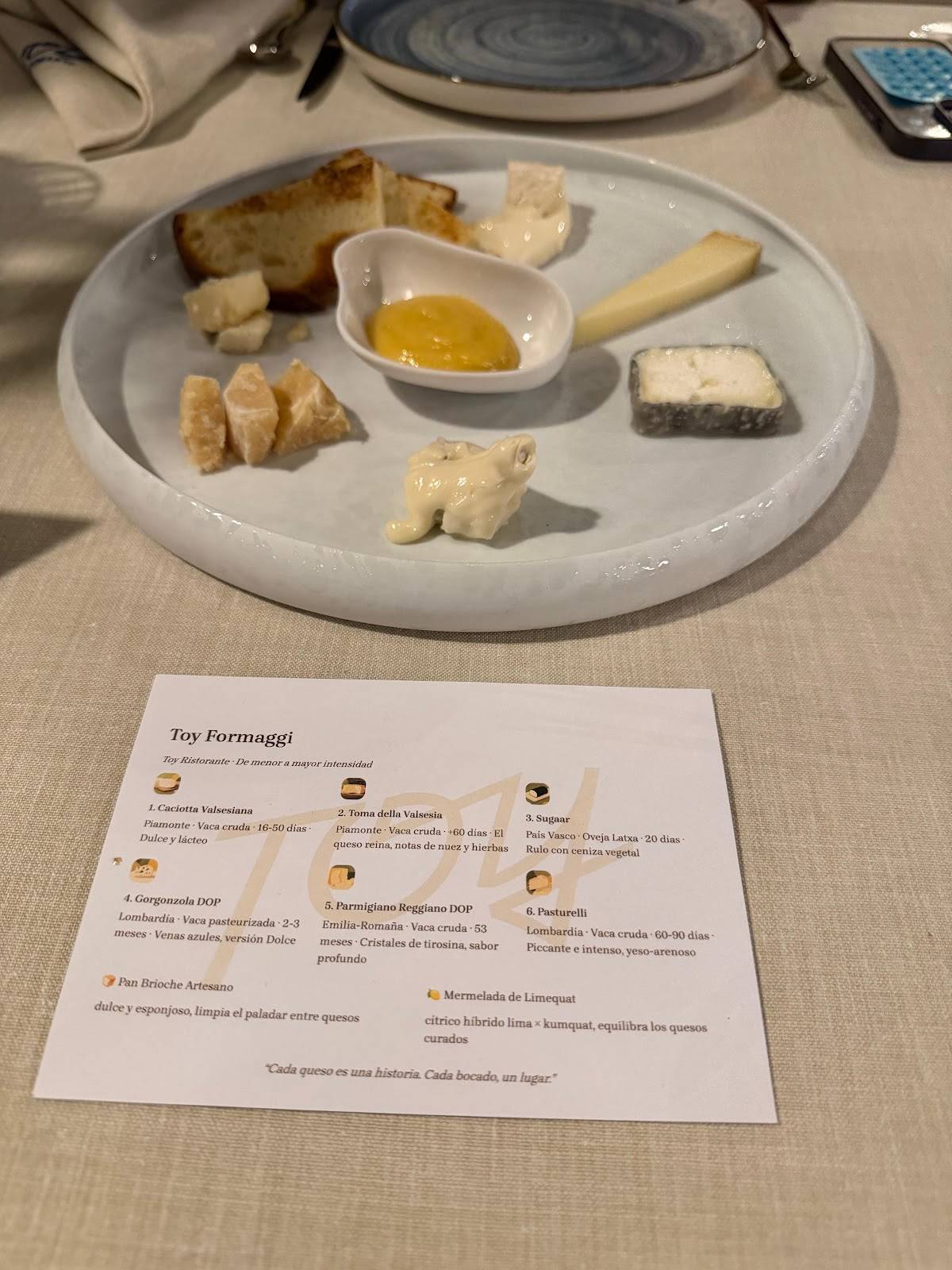 Toy Ristorante меню