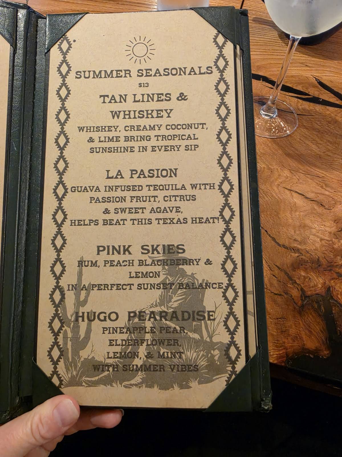 Trinity Street Restaurant and Bar меню