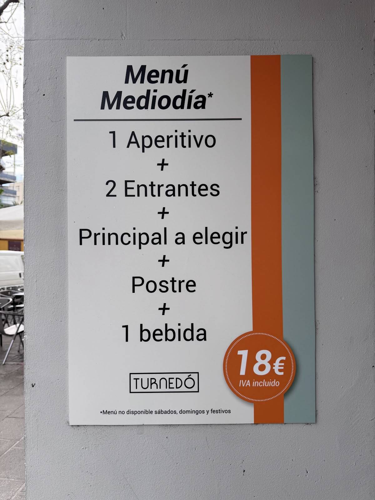 Turnedó меню