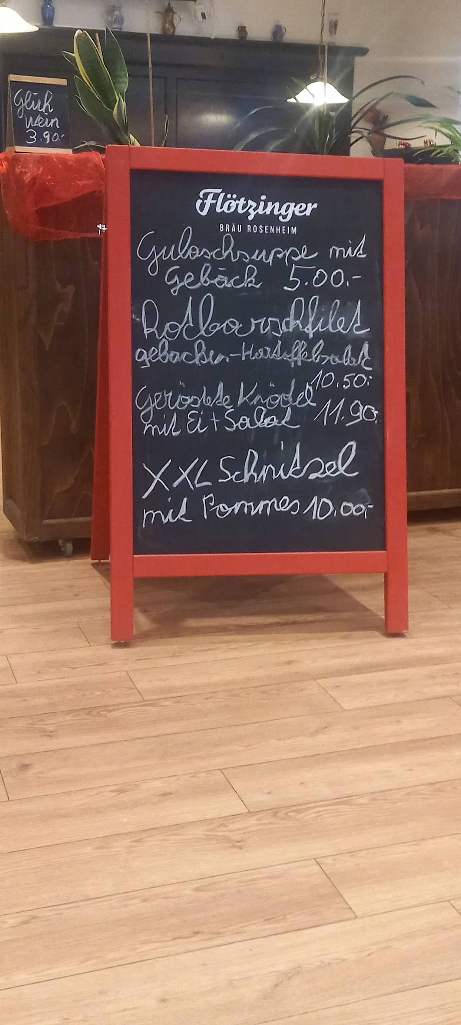 Turneralm Oberwöhr Rosenheim меню