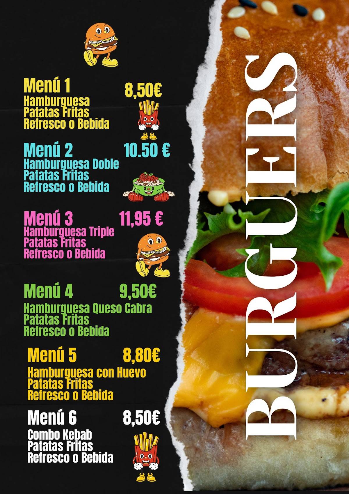 Tutto Dc Burgers & Pizza’s roses меню