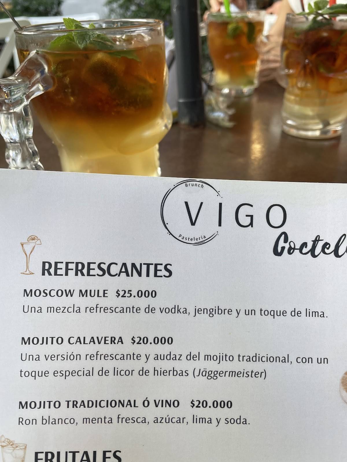 VIGO меню