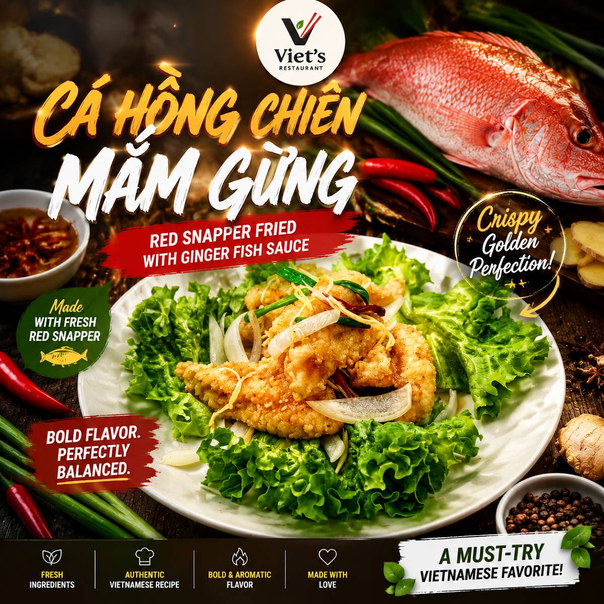 Viet's Restaurant меню
