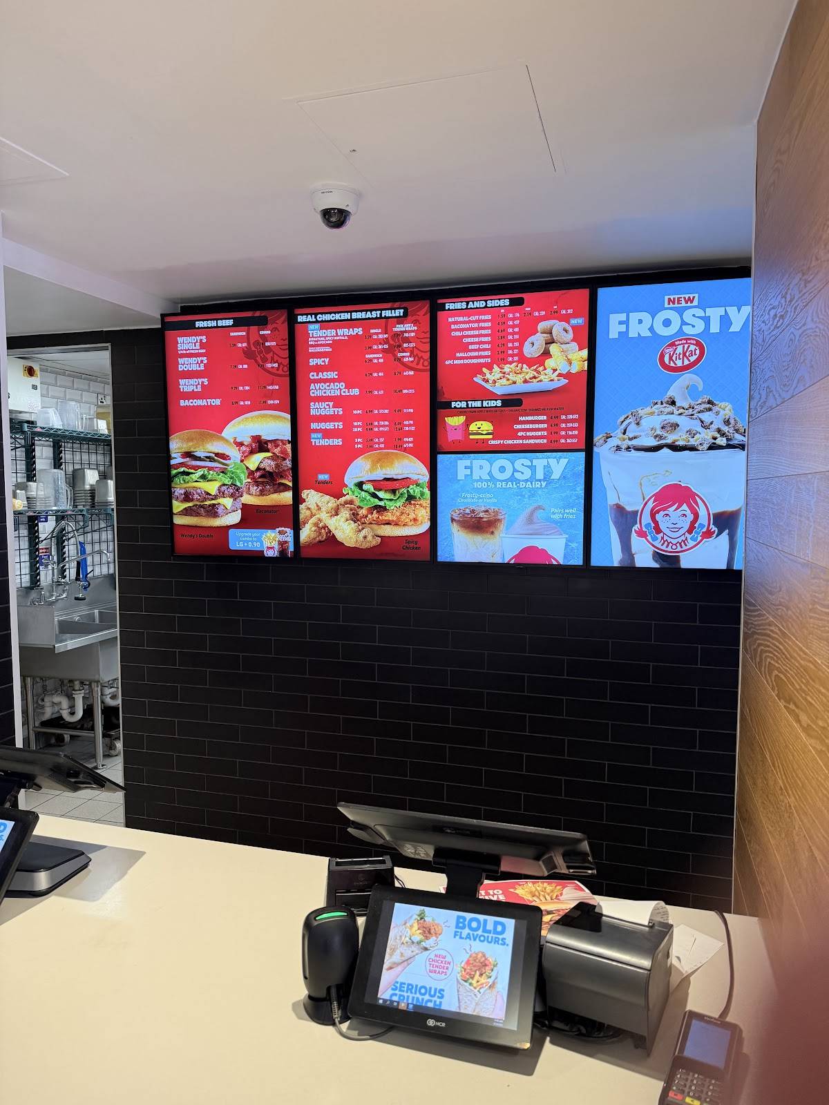 Wendy's меню