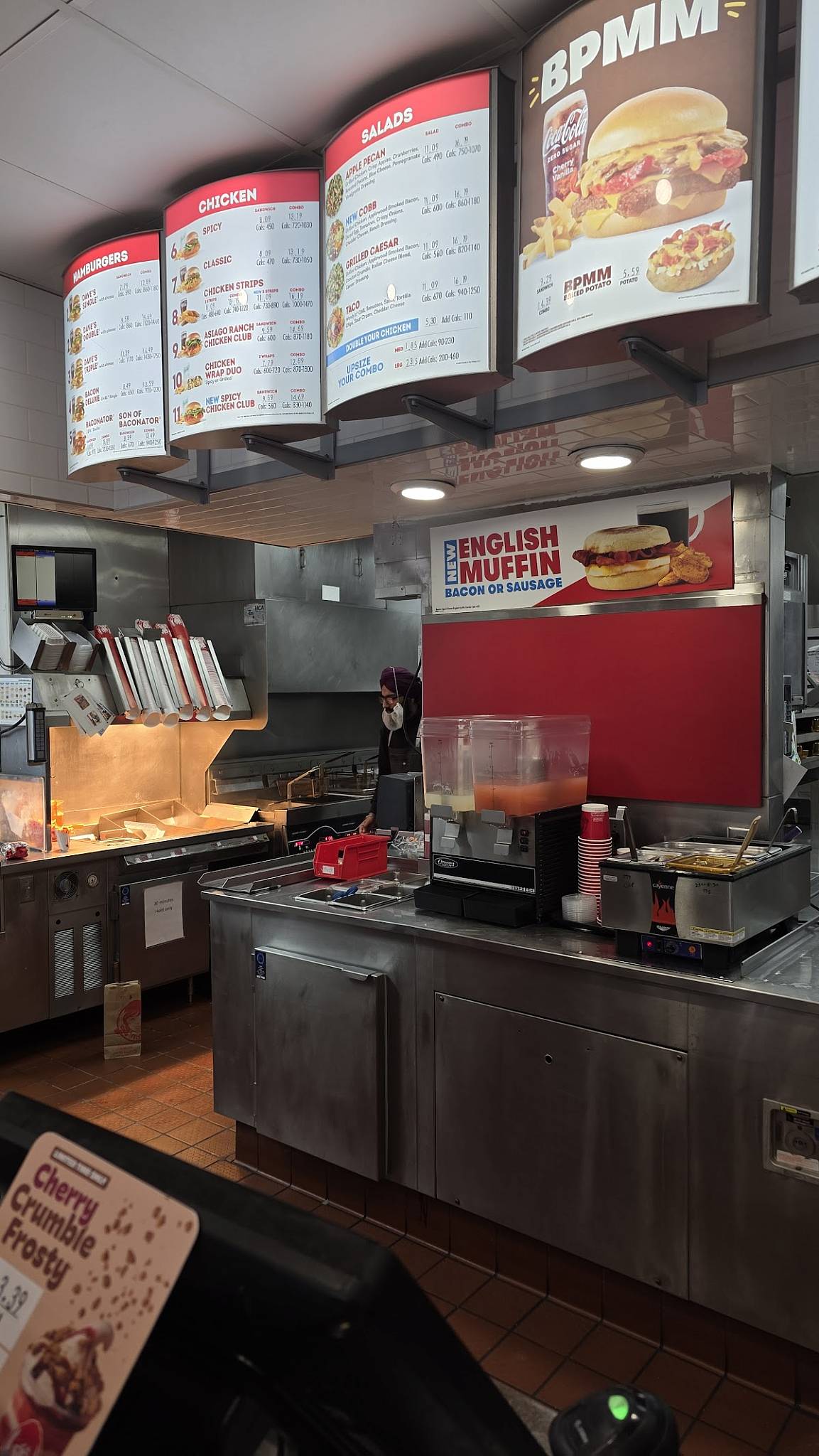 Wendy's меню