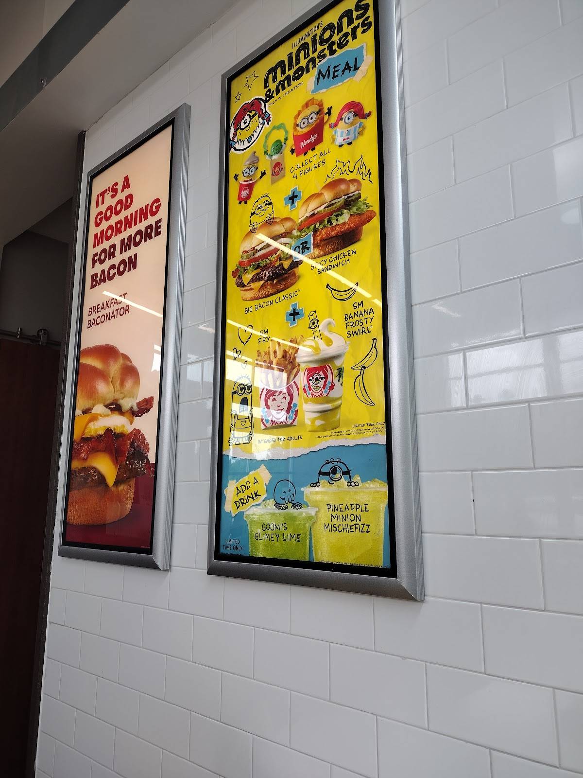 Wendy's меню