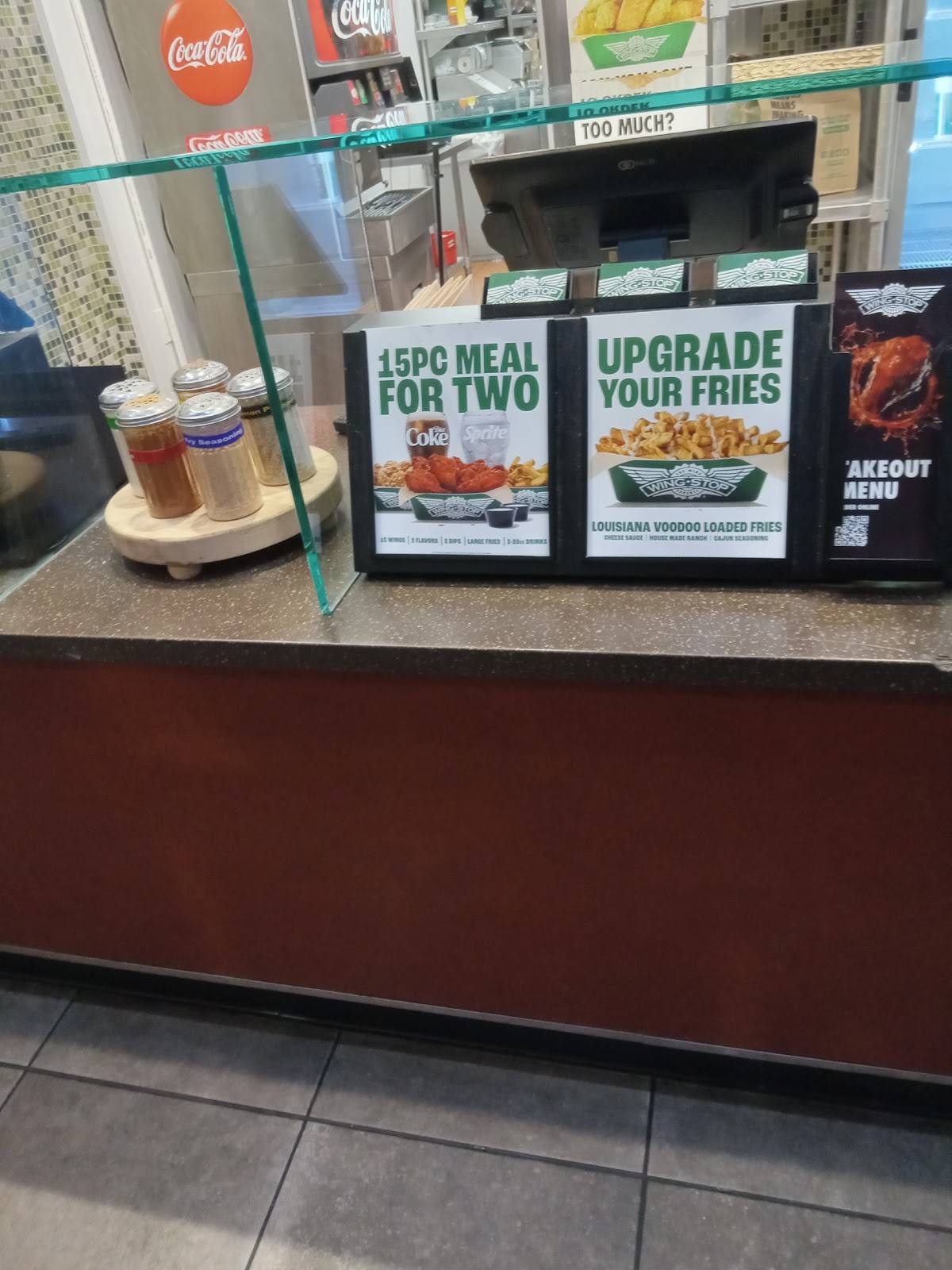Wingstop меню