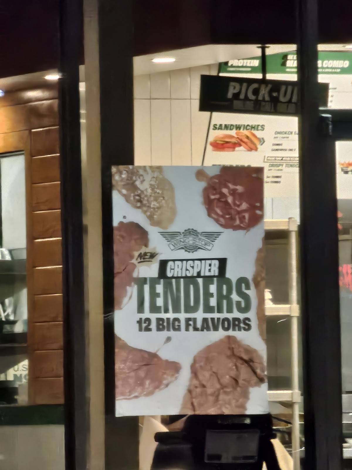 Wingstop меню