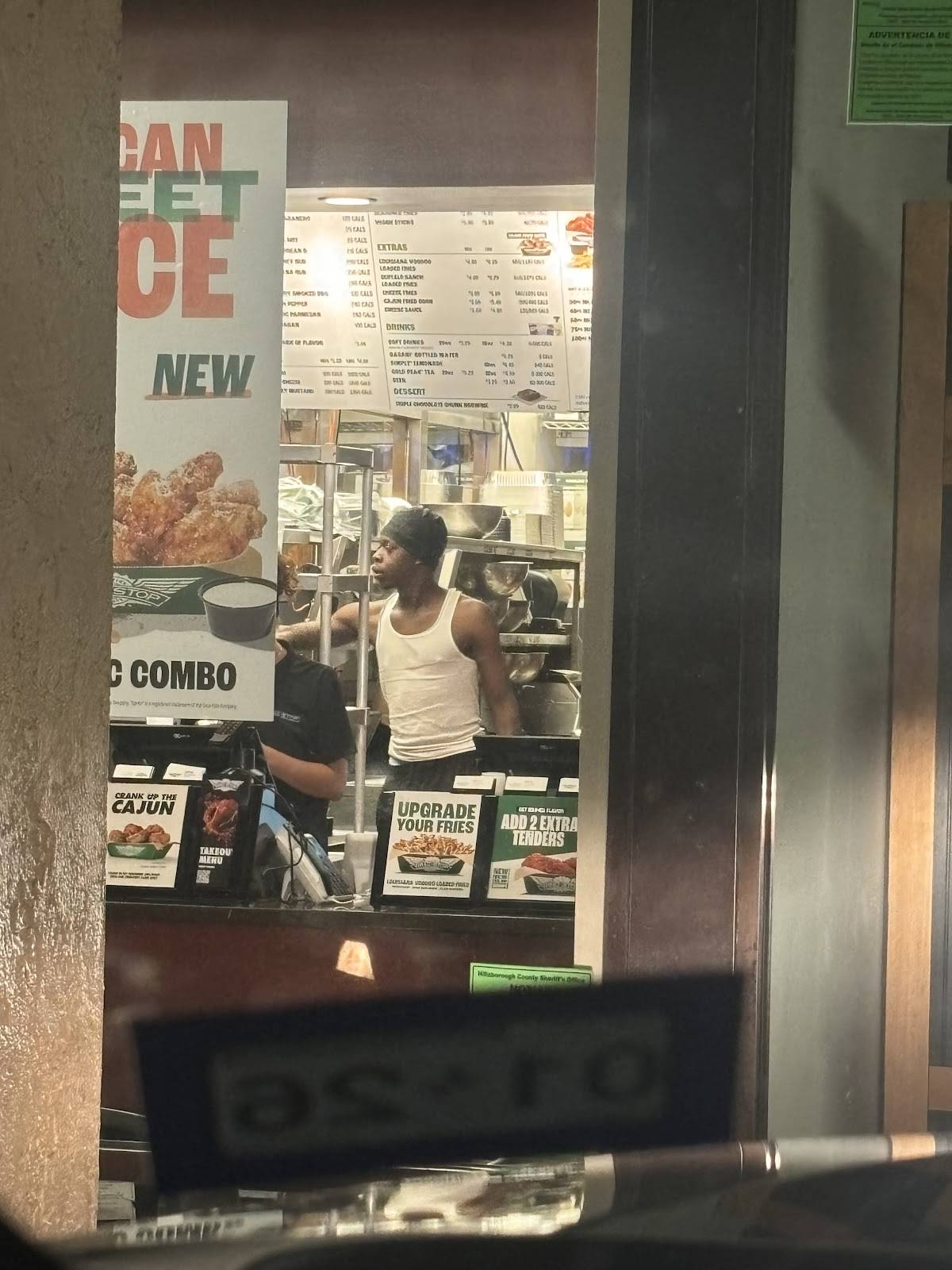 Wingstop меню