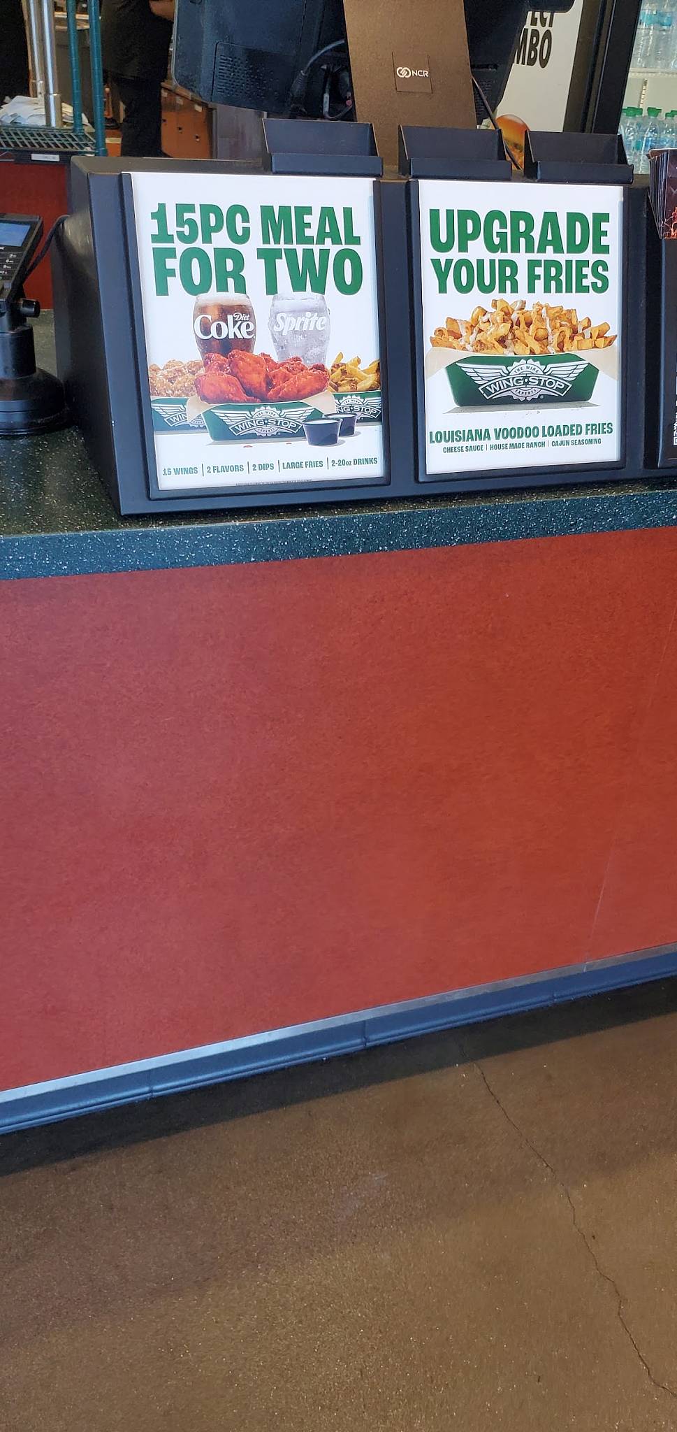 Wingstop меню
