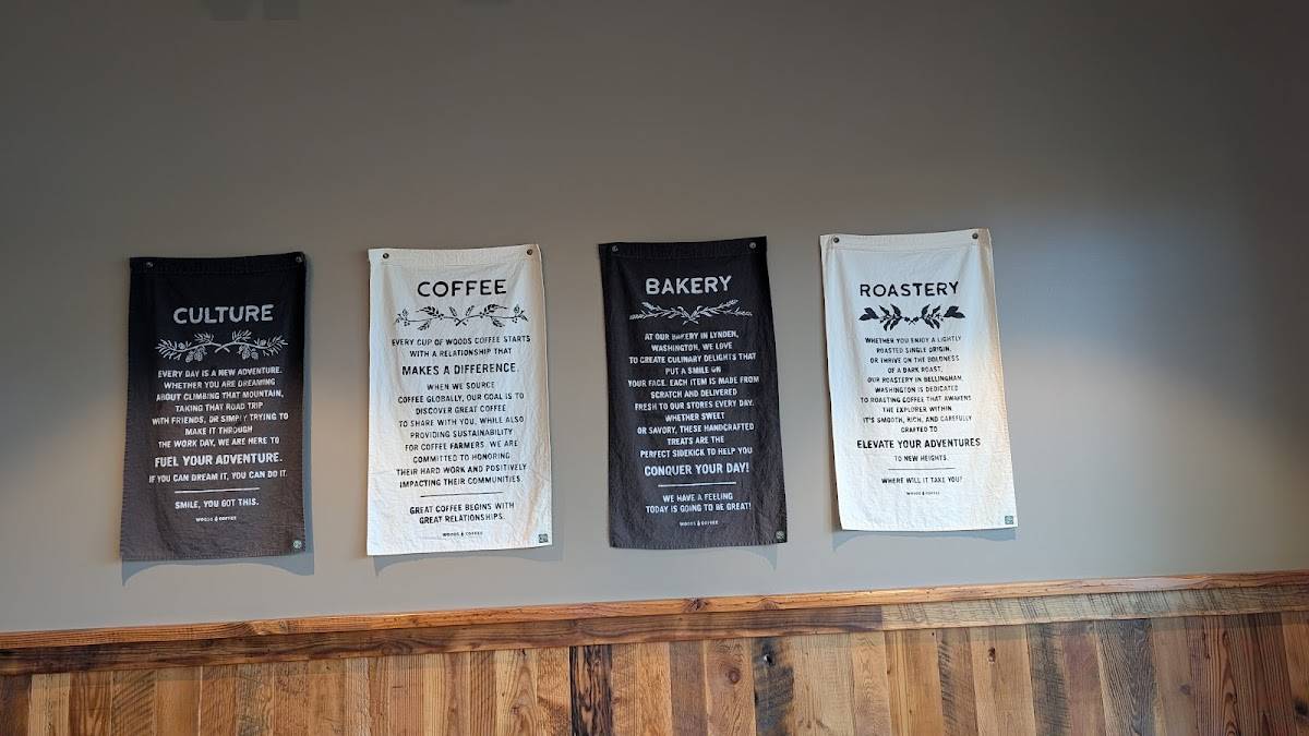 Woods Coffee меню