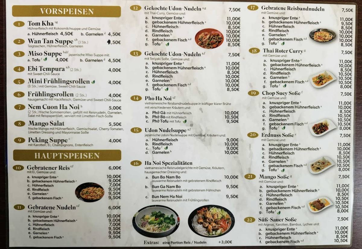 Xuan Toan - Pho Ha Noi Asian Food меню