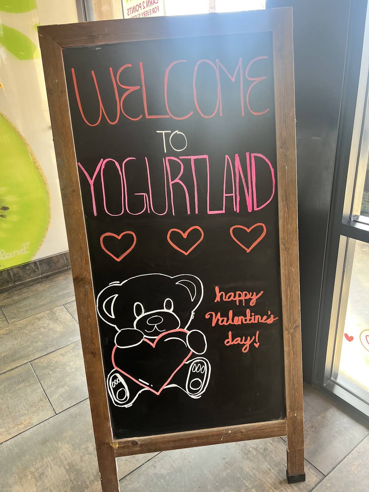 Yogurtland Moreno Valley меню