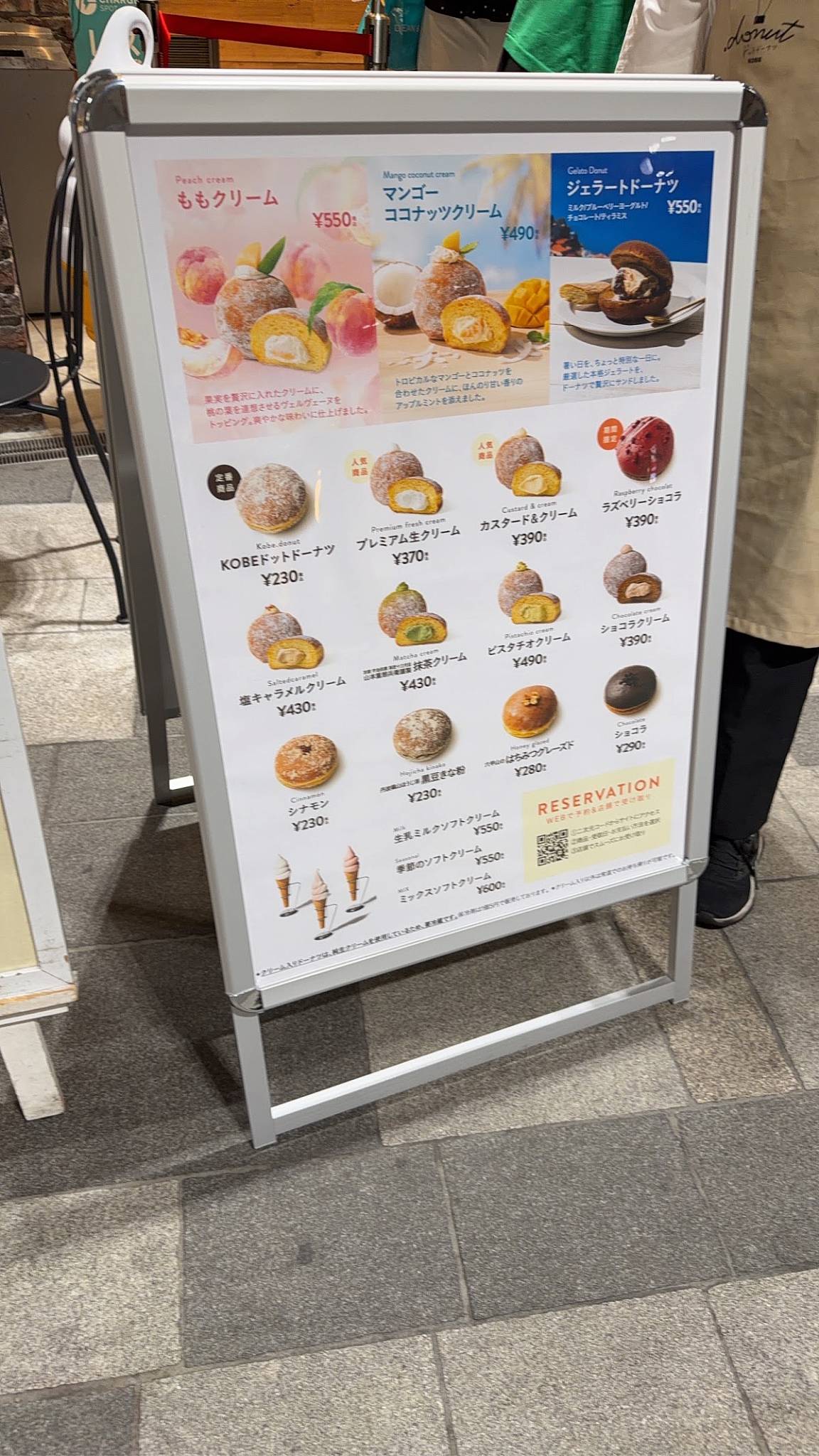 .donut меню