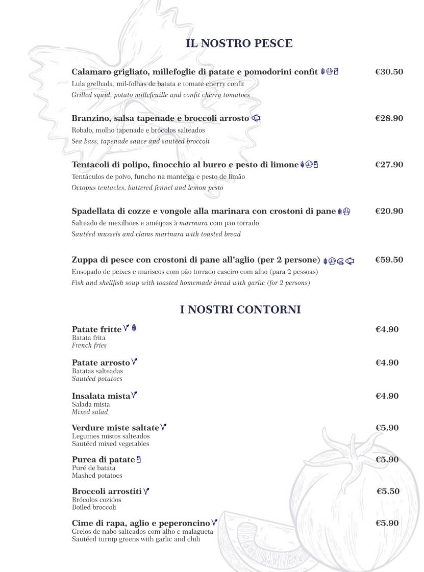 Castello di Norcia - Ristorante Italiano Pizzeria меню