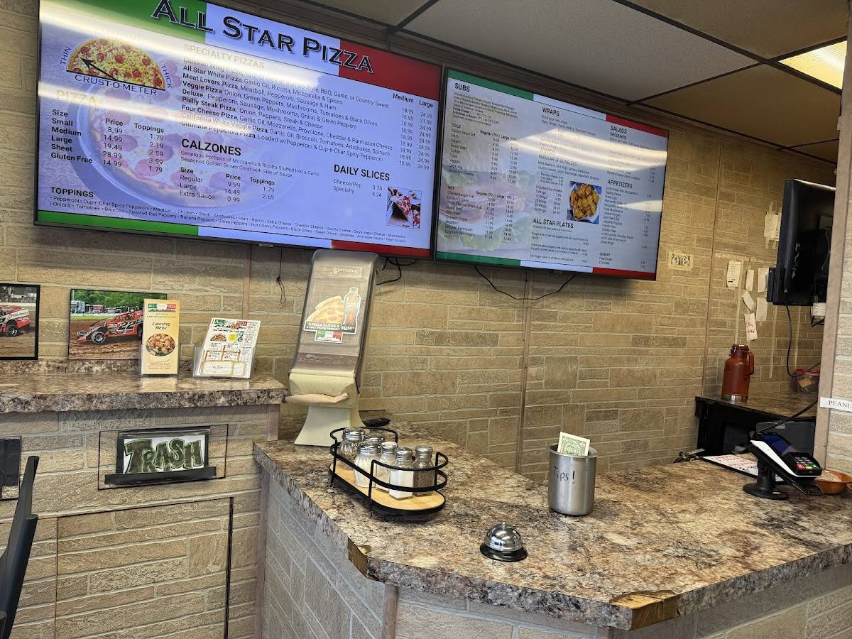 All Star Pizza - Penfield NY меню