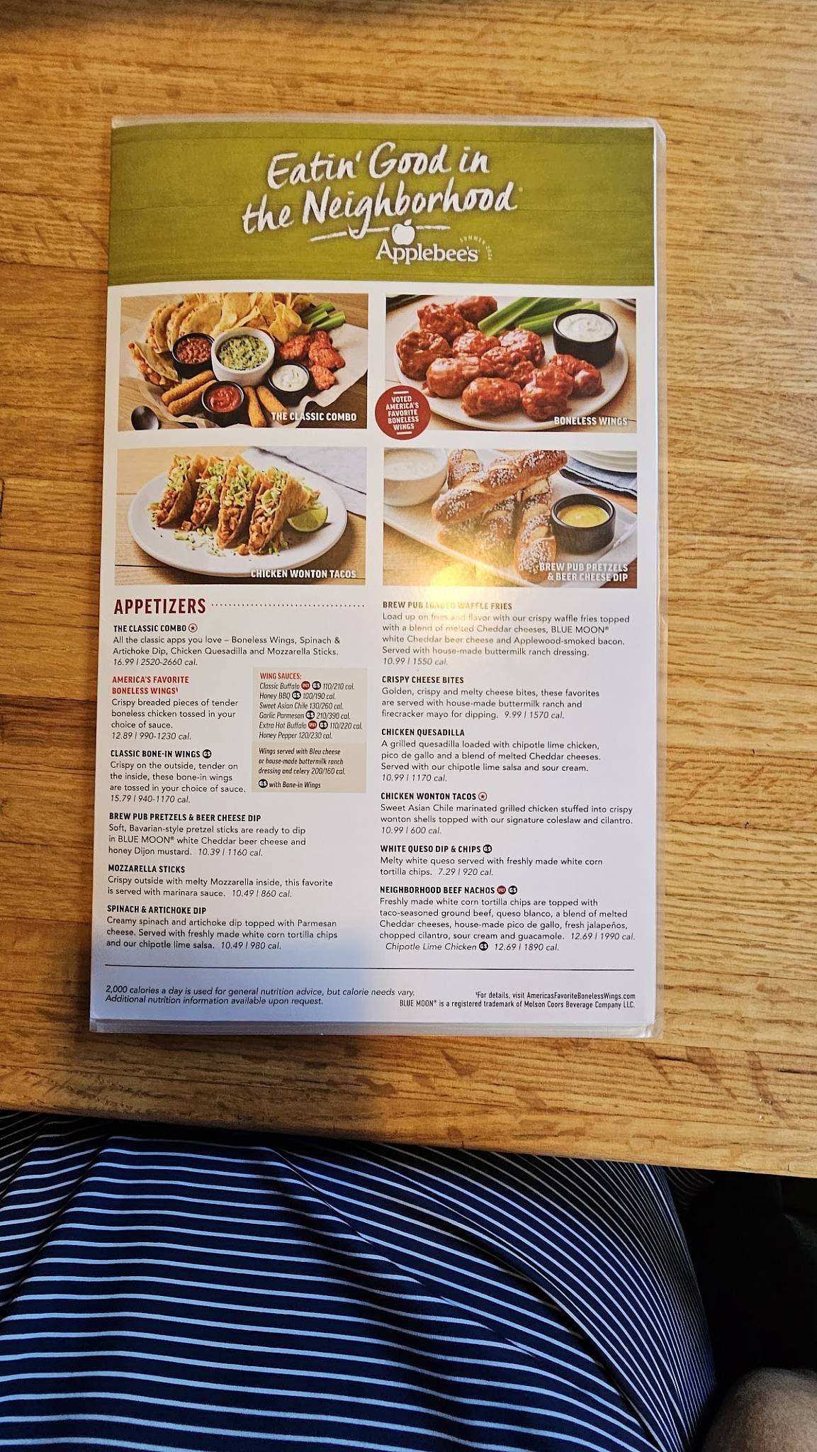 Applebee's Grill + Bar меню