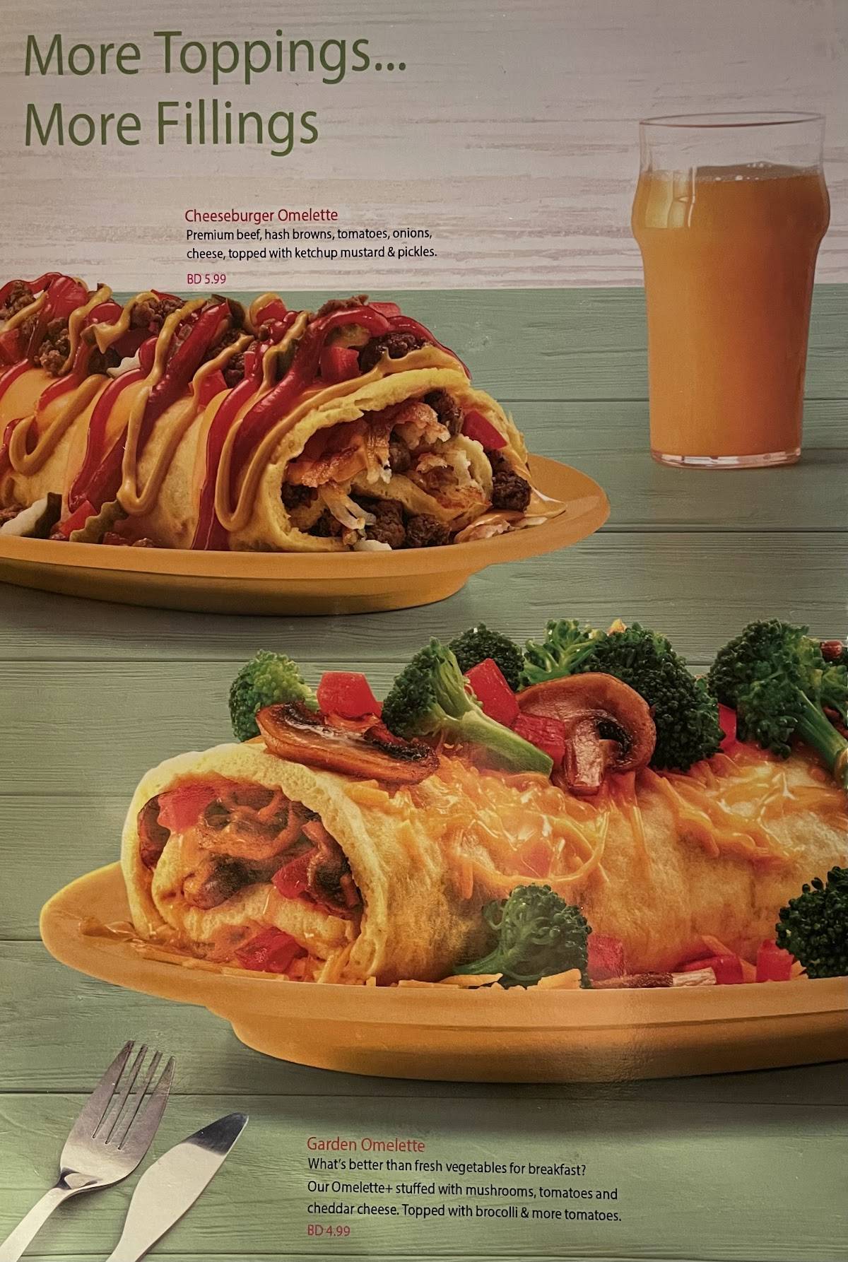 Applebee's меню