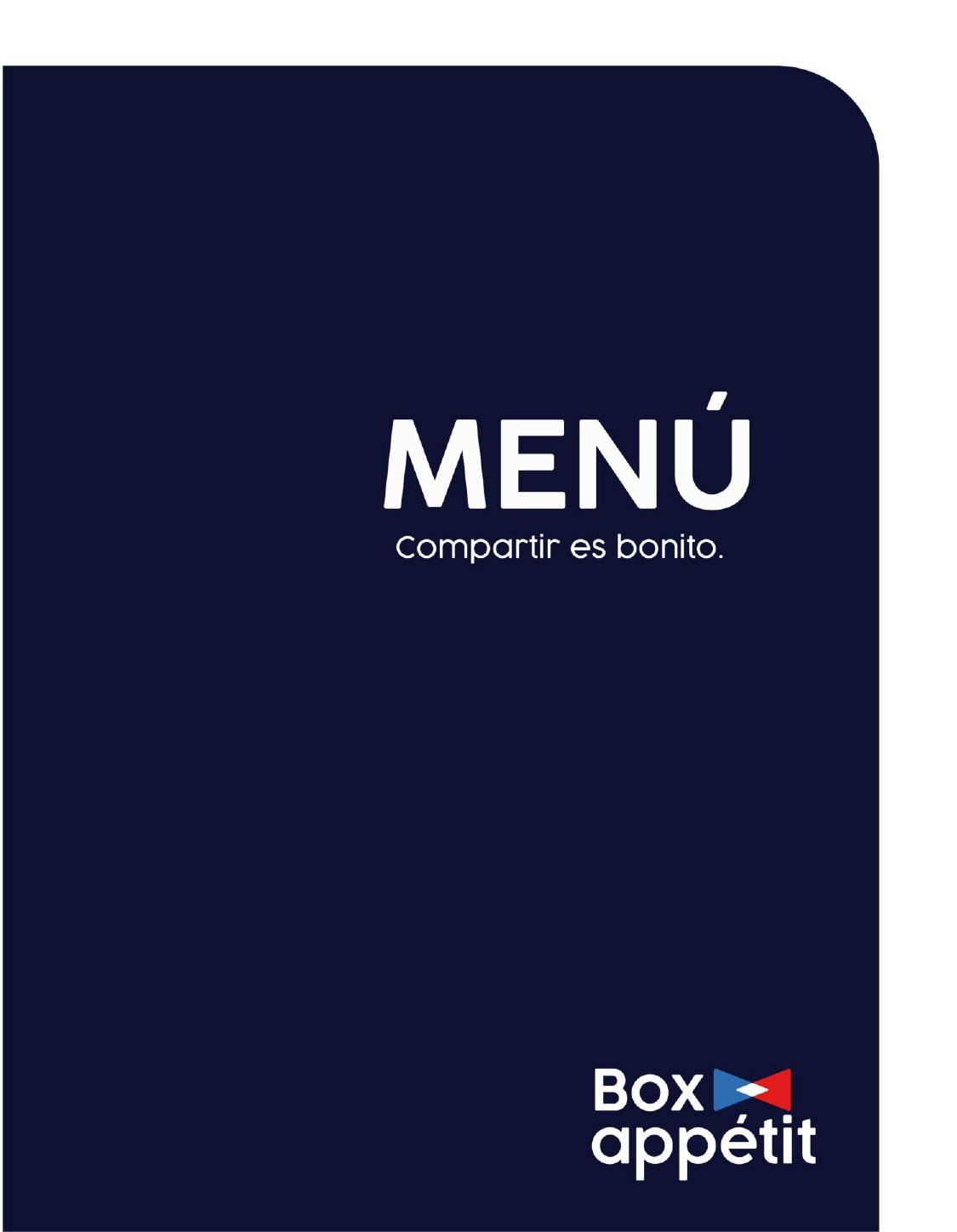 Box Appétit меню
