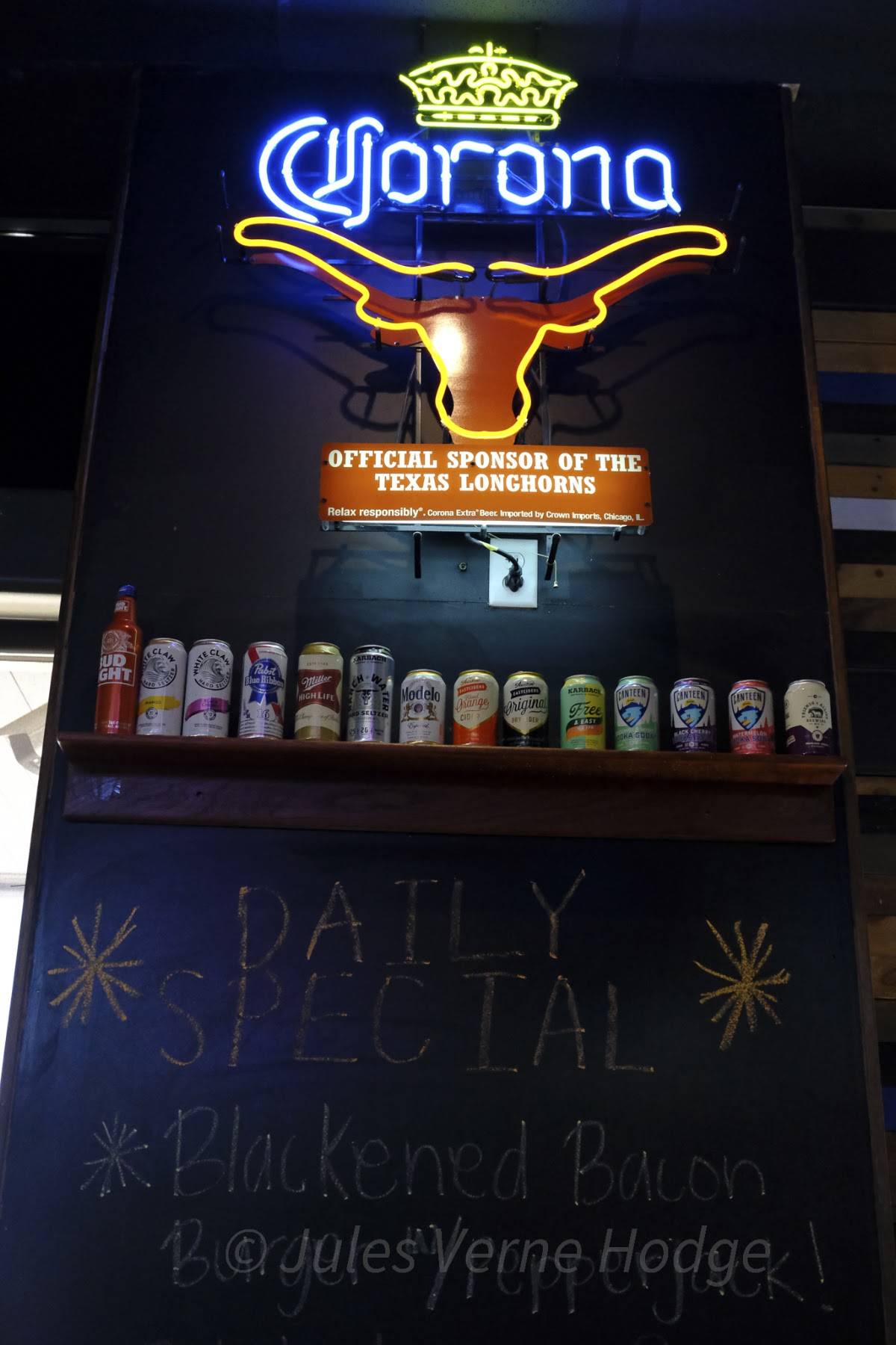 Backspin Texas Sports Bar & Grill меню