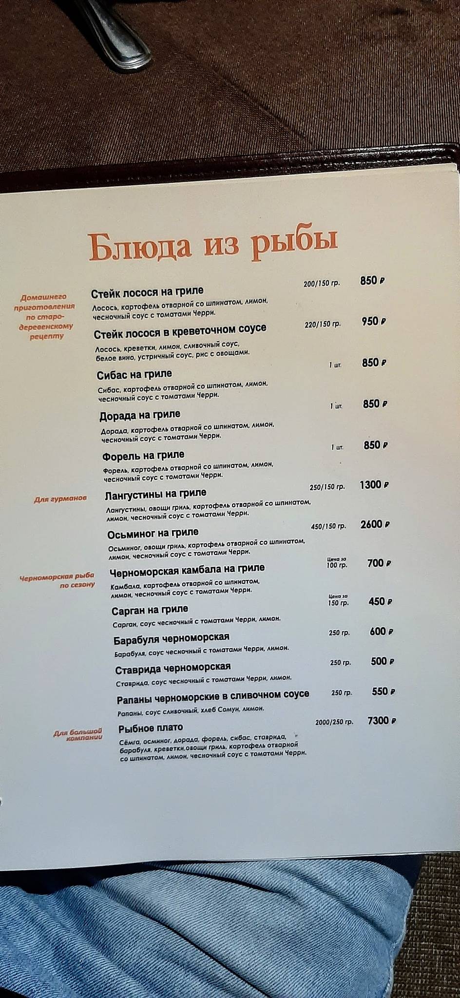 Балкан гриль меню
