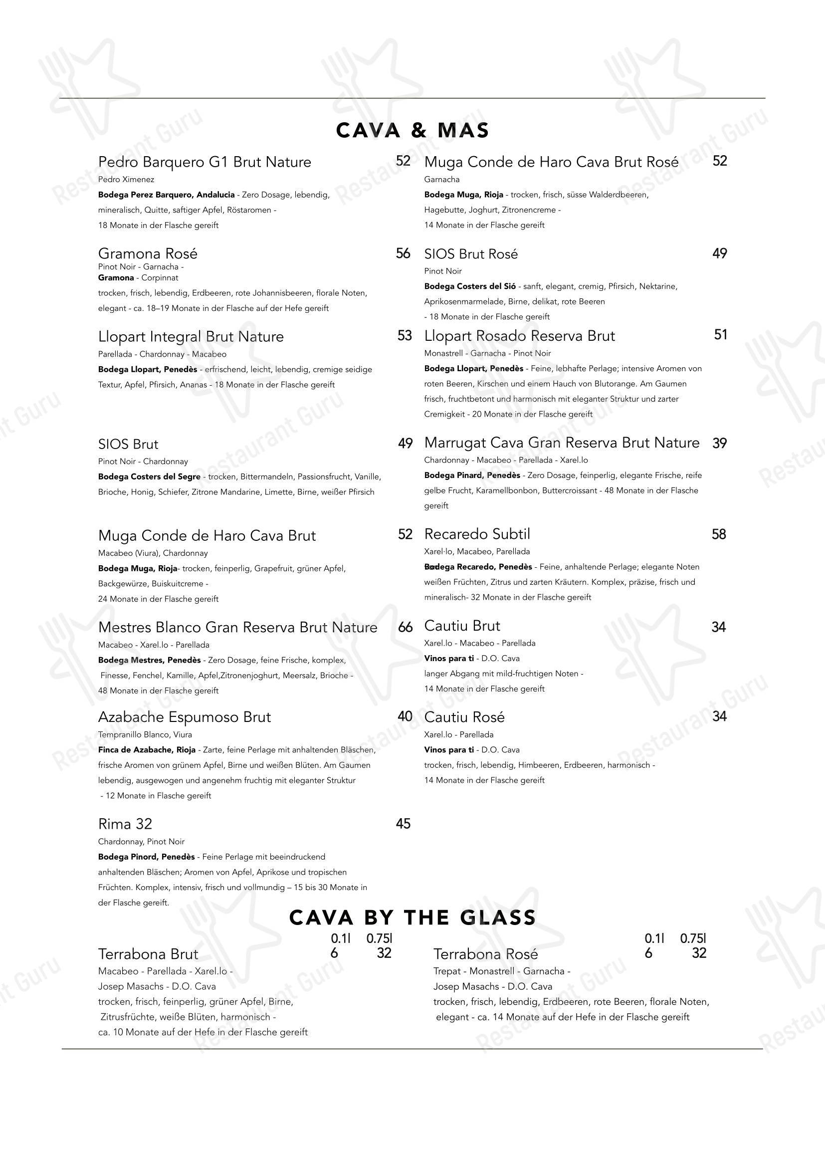 Raval в Берлине - Takeaway Menu