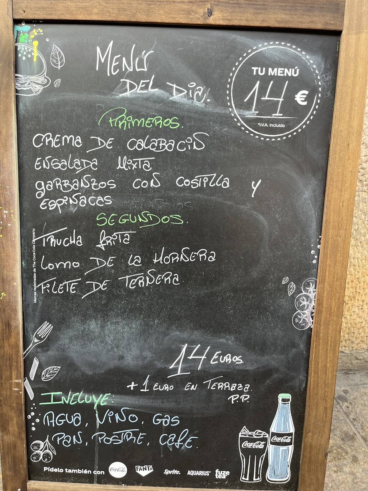 Bar restaurante Azteca меню