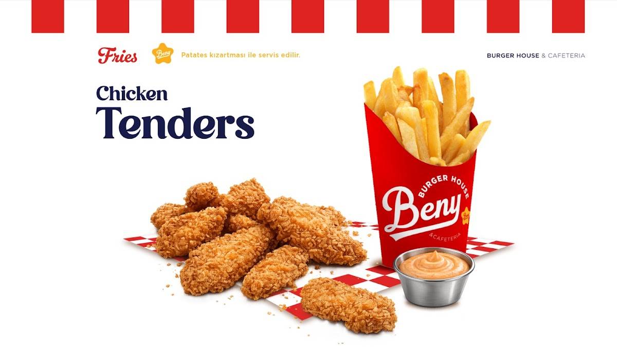 Beny Burger House & Cafeteria меню