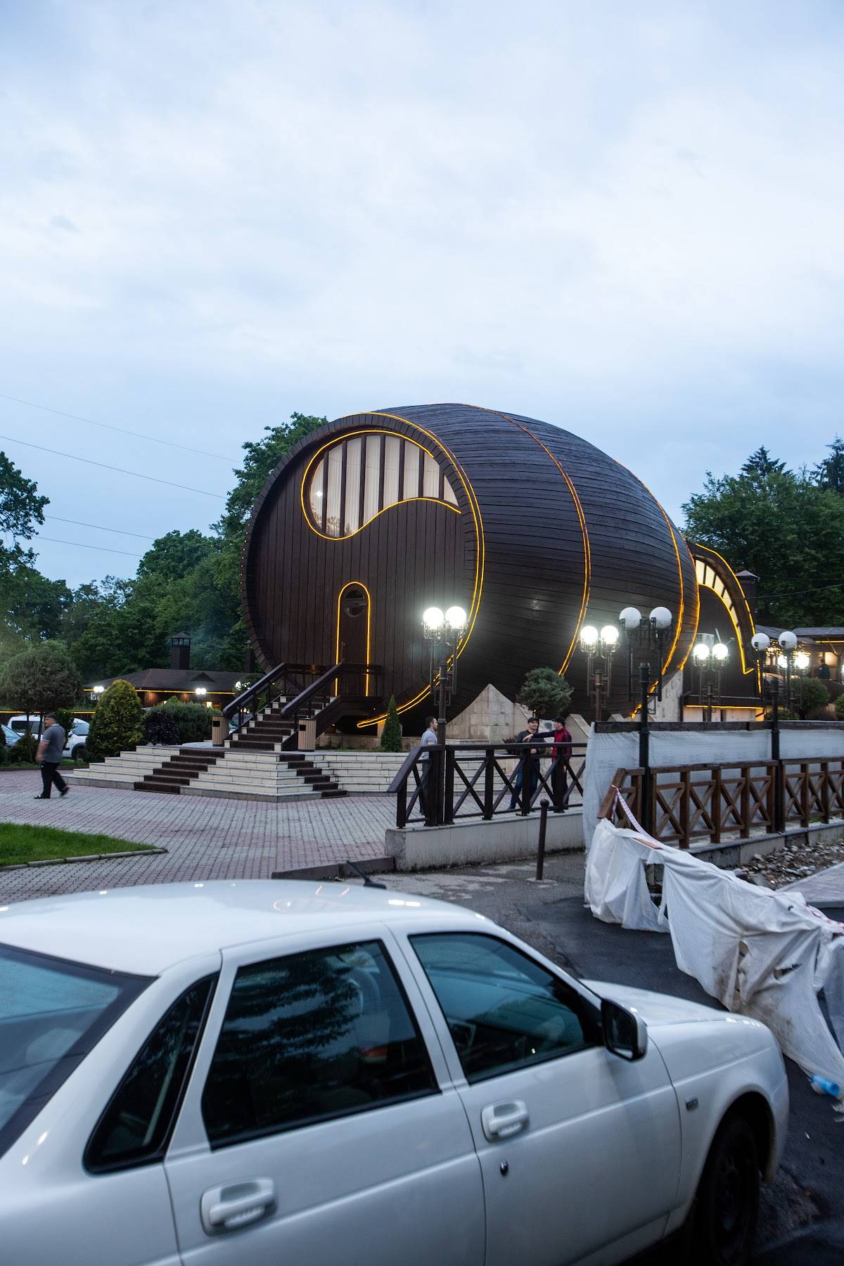 Бочка меню