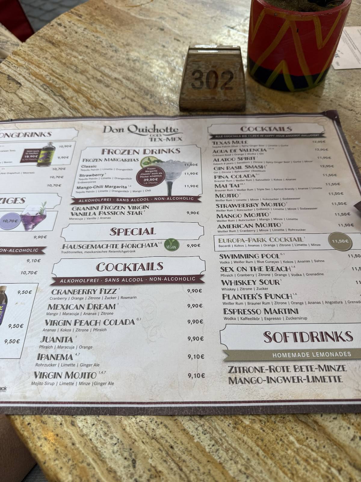 Bodega Burger меню