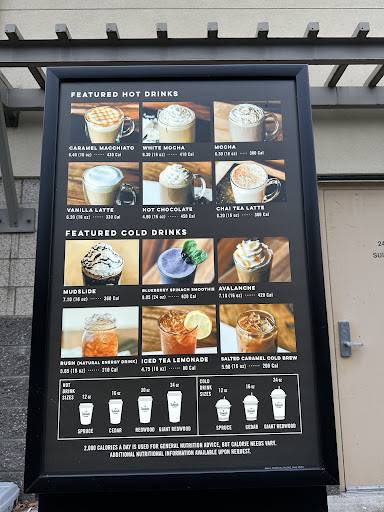 Woods Coffee меню