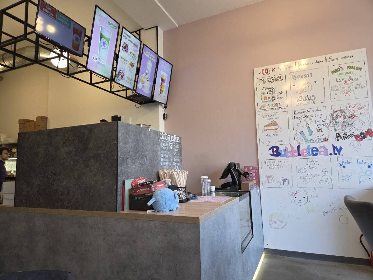 Bubble tea Riga - Barona меню