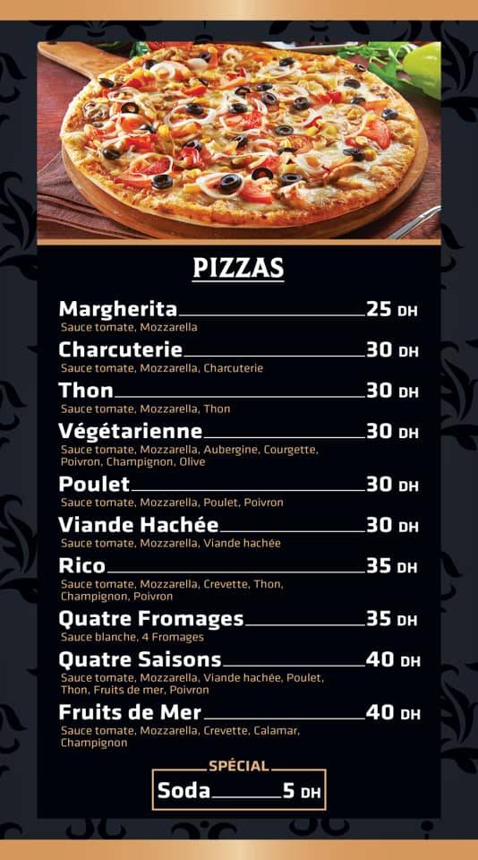 Café Rico Sabor меню