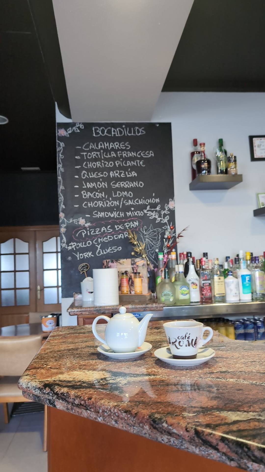 Cafetaría Bar Mozart меню